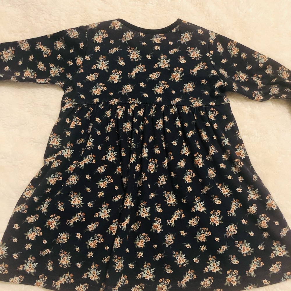 Jamie Kay organic cotton dress- sapphire floral- Sz 1